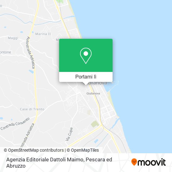 Mappa Agenzia Editoriale Dattoli Maimo