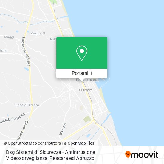 Mappa Dsg Sistemi di Sicurezza - Antintrusione Videosorveglianza