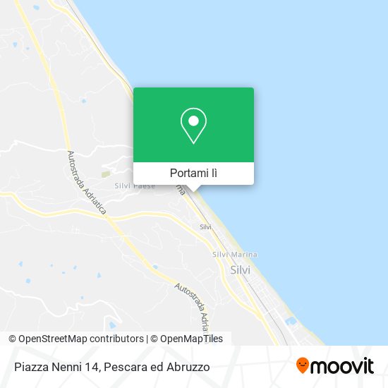 Mappa Piazza Nenni  14