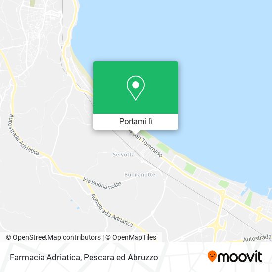 Mappa Farmacia Adriatica