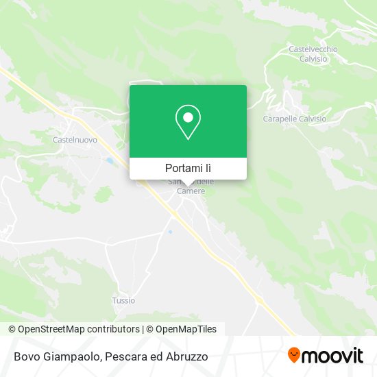 Mappa Bovo Giampaolo