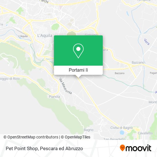 Mappa Pet Point Shop