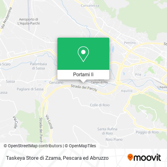 Mappa Taskeya Store di Zzama