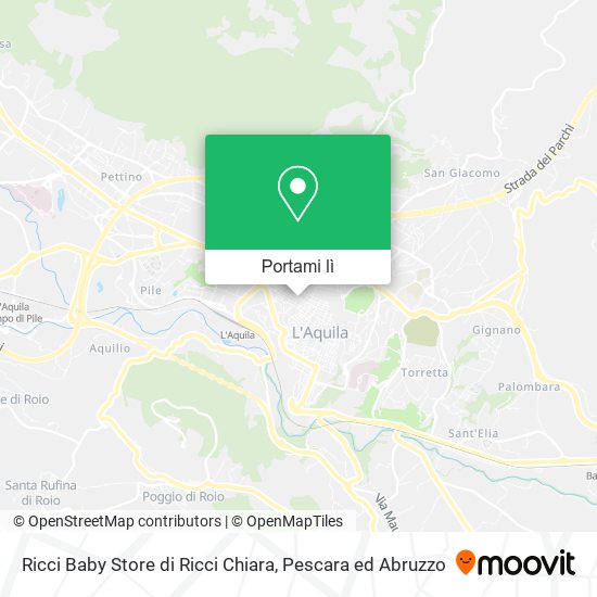 Mappa Ricci Baby Store di Ricci Chiara