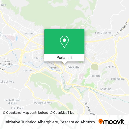 Mappa Iniziative Turistico Alberghiere