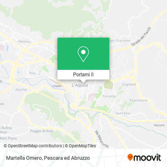 Mappa Martella Omero