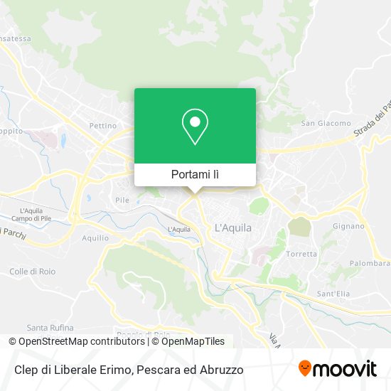 Mappa Clep di Liberale Erimo