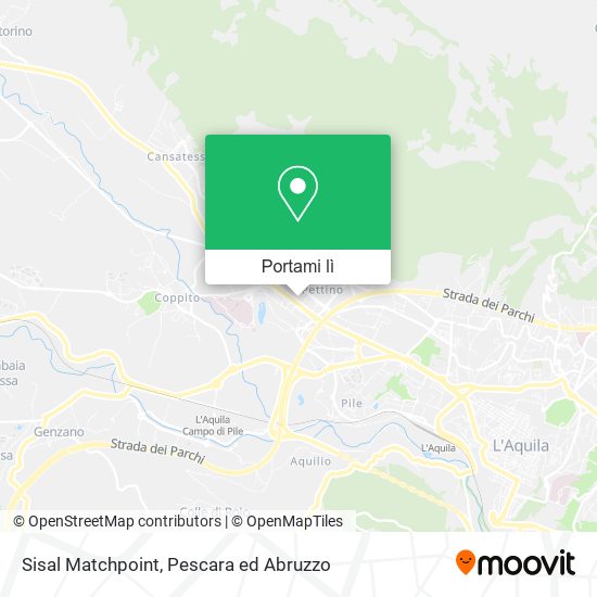 Mappa Sisal Matchpoint