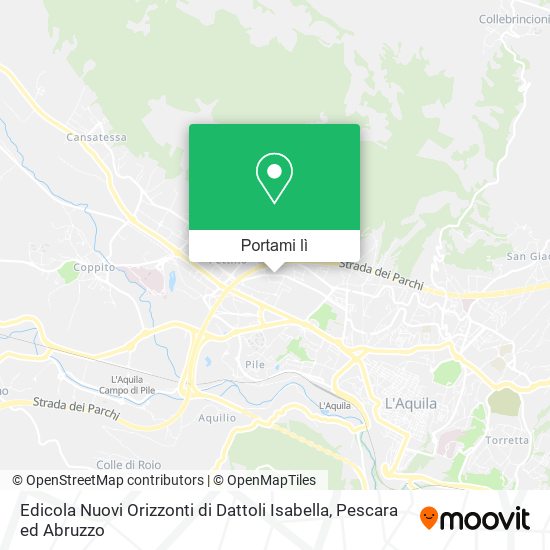 Mappa Edicola Nuovi Orizzonti di Dattoli Isabella