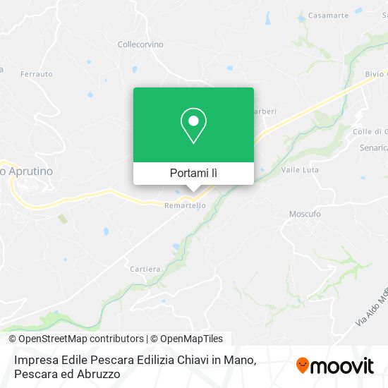 Mappa Impresa Edile Pescara Edilizia Chiavi in Mano