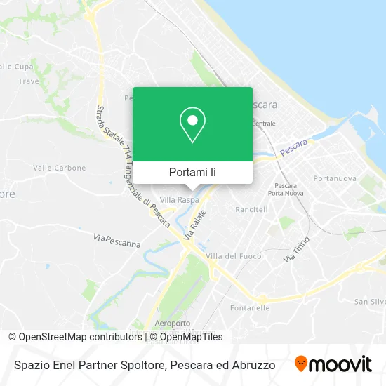 Mappa Spazio Enel Partner Spoltore