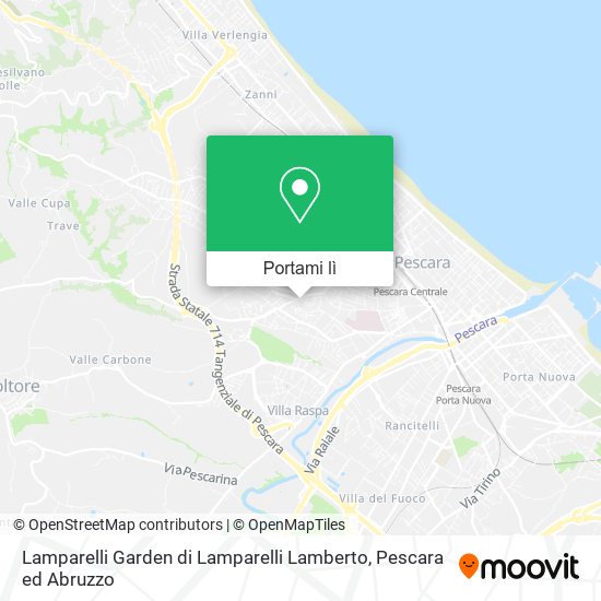 Mappa Lamparelli Garden di Lamparelli Lamberto