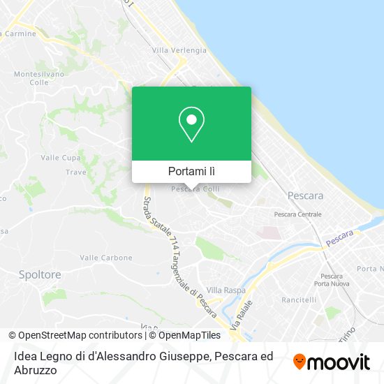 Mappa Idea Legno di d'Alessandro Giuseppe