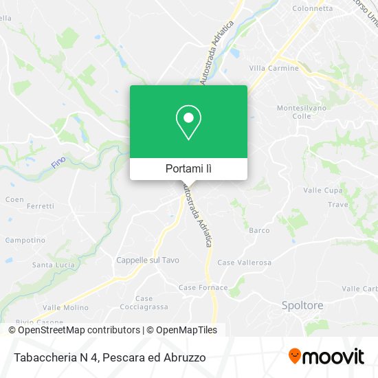 Mappa Tabaccheria N 4