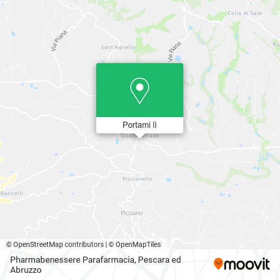 Mappa Pharmabenessere Parafarmacia