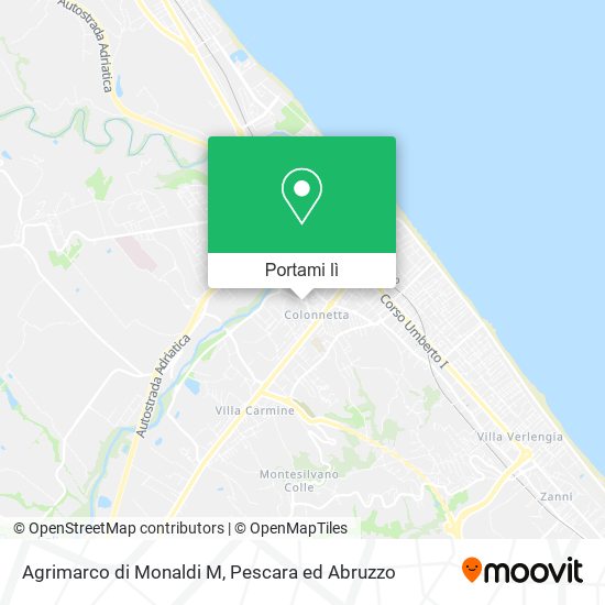 Mappa Agrimarco di Monaldi M