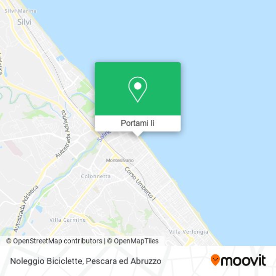 Mappa Noleggio Biciclette