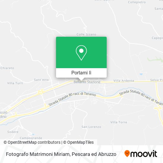 Mappa Fotografo Matrimoni Miriam