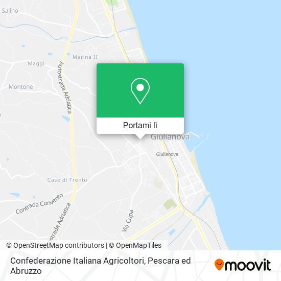 Mappa Confederazione Italiana Agricoltori