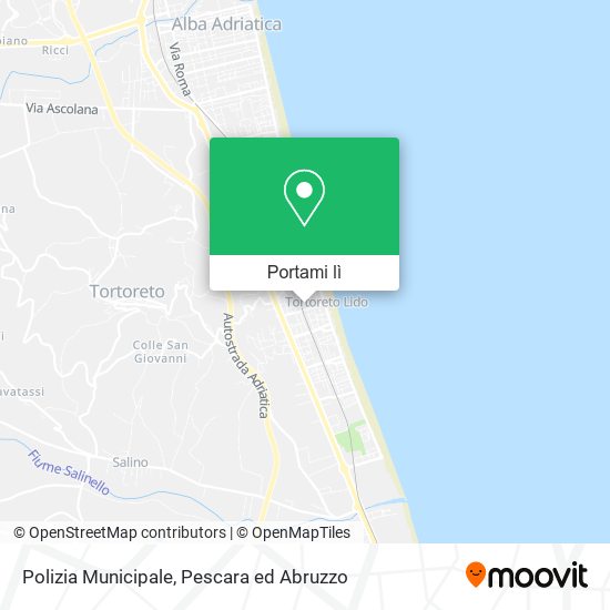 Mappa Polizia Municipale