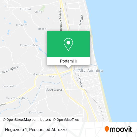 Mappa Negozio a 1