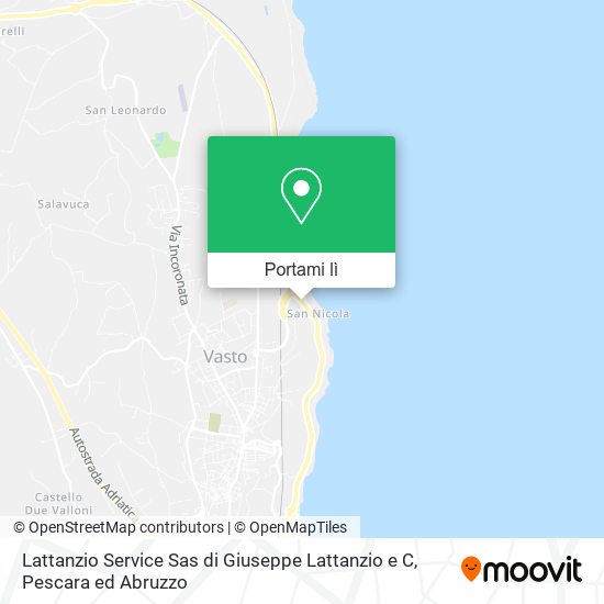 Mappa Lattanzio Service Sas di Giuseppe Lattanzio e C