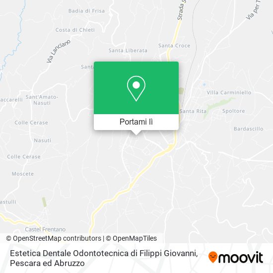 Mappa Estetica Dentale Odontotecnica di Filippi Giovanni