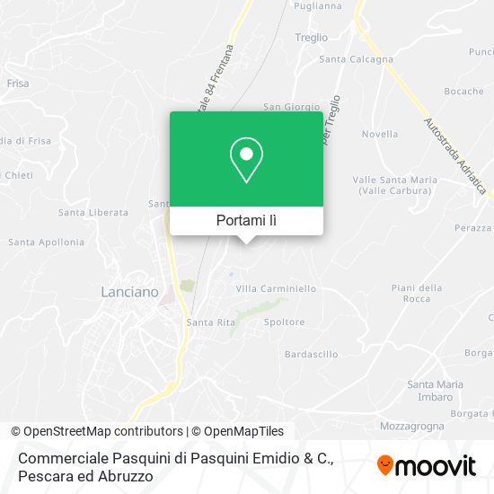 Mappa Commerciale Pasquini di Pasquini Emidio & C.