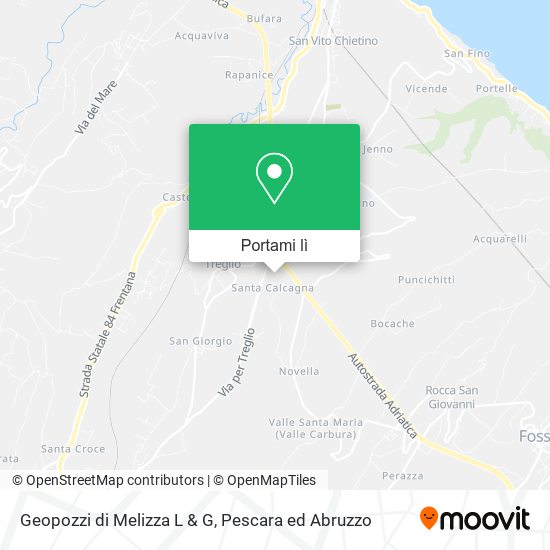 Mappa Geopozzi di Melizza L & G