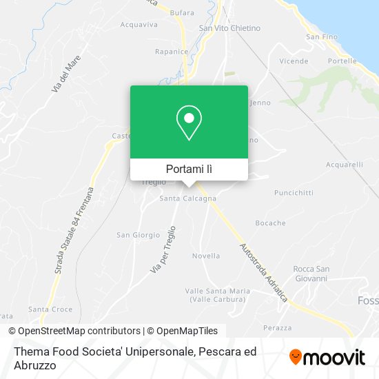 Mappa Thema Food Societa' Unipersonale