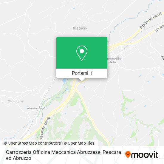 Mappa Carrozzeria Officina Meccanica Abruzzese
