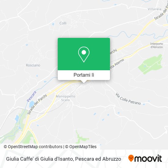 Mappa Giulia Caffe' di Giulia d'Isanto