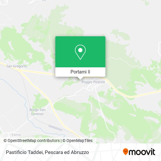 Mappa Pastificio Taddei