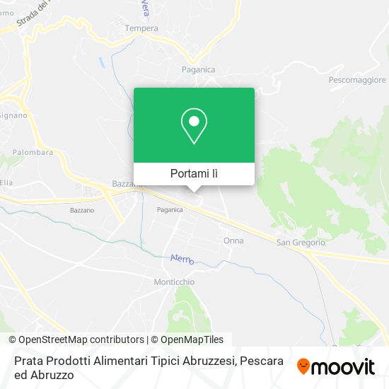Mappa Prata Prodotti Alimentari Tipici Abruzzesi