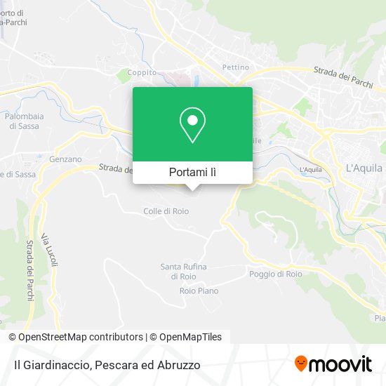 Mappa Il Giardinaccio