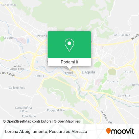 Mappa Lorena Abbigliamento