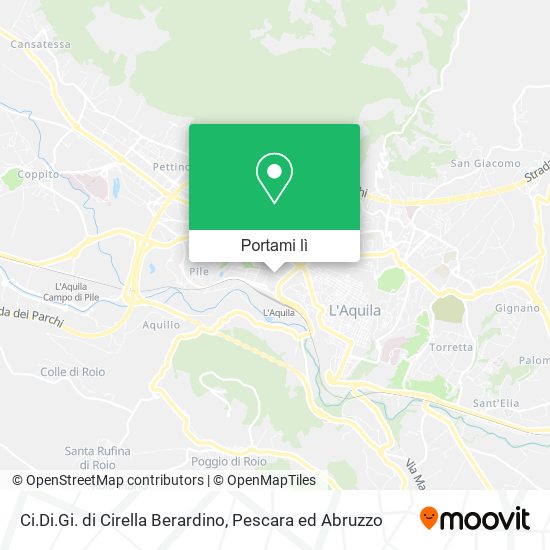 Mappa Ci.Di.Gi. di Cirella Berardino