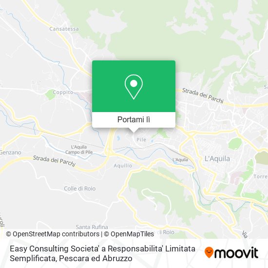 Mappa Easy Consulting Societa' a Responsabilita' Limitata Semplificata