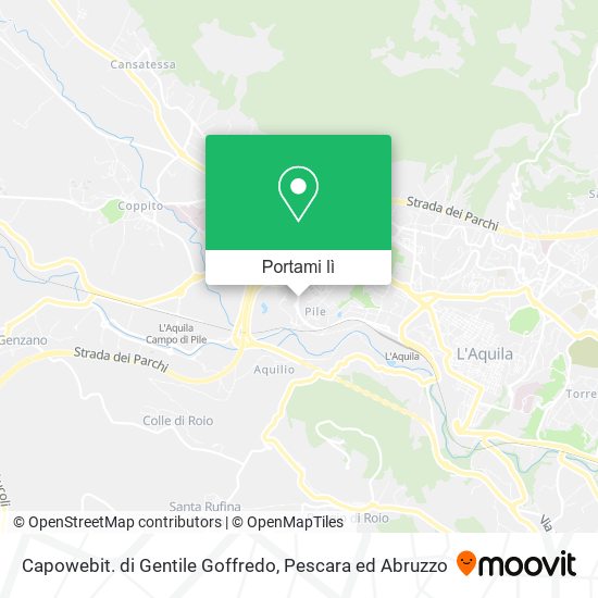 Mappa Capowebit. di Gentile Goffredo