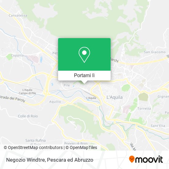 Mappa Negozio Windtre