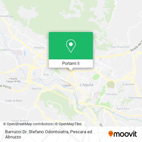 Mappa Barrucci Dr. Stefano Odontoiatra
