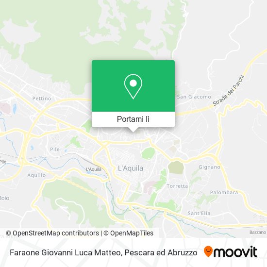 Mappa Faraone Giovanni Luca Matteo