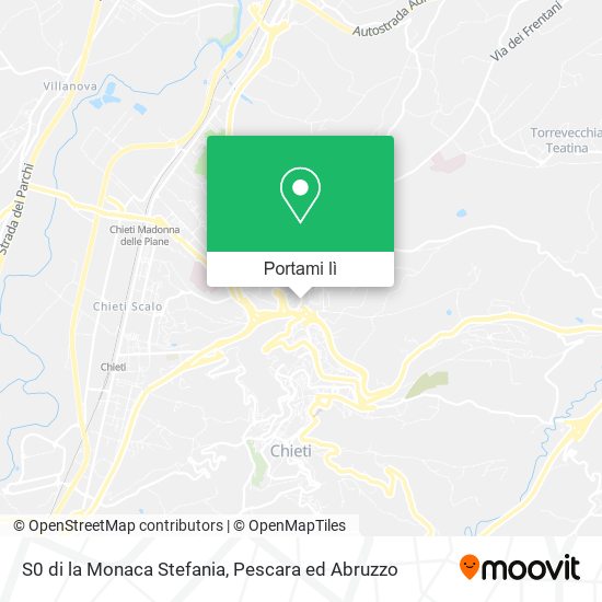 Mappa S0 di la Monaca Stefania
