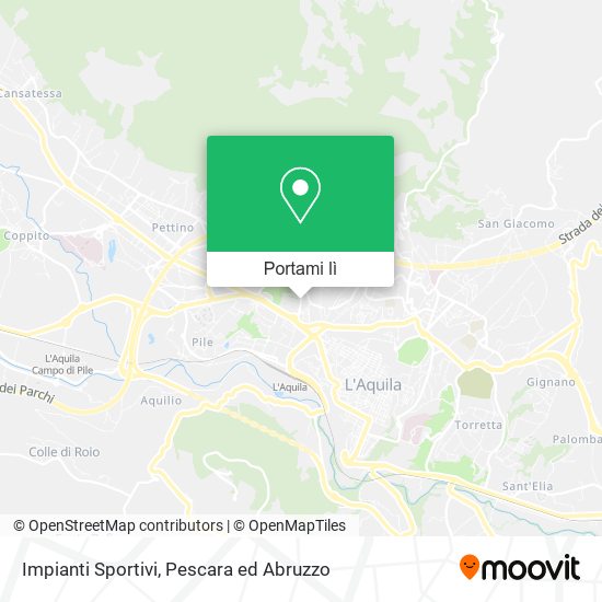 Mappa Impianti Sportivi