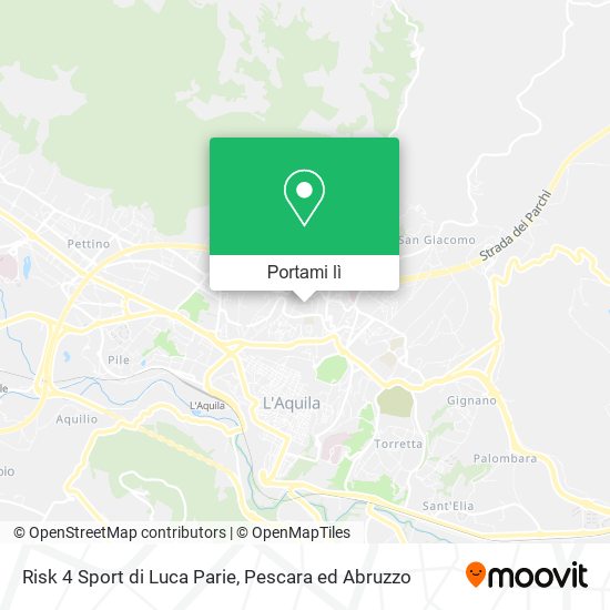 Mappa Risk 4 Sport di Luca Parie