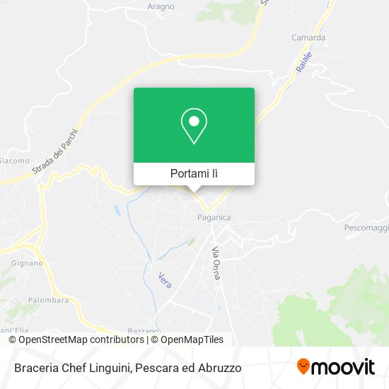 Mappa Braceria Chef Linguini
