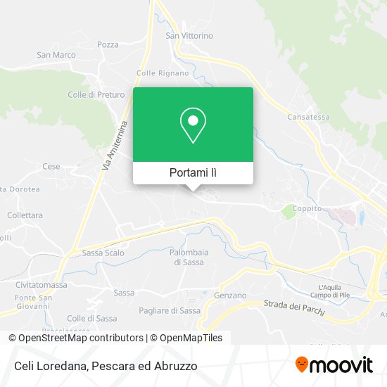 Mappa Celi Loredana
