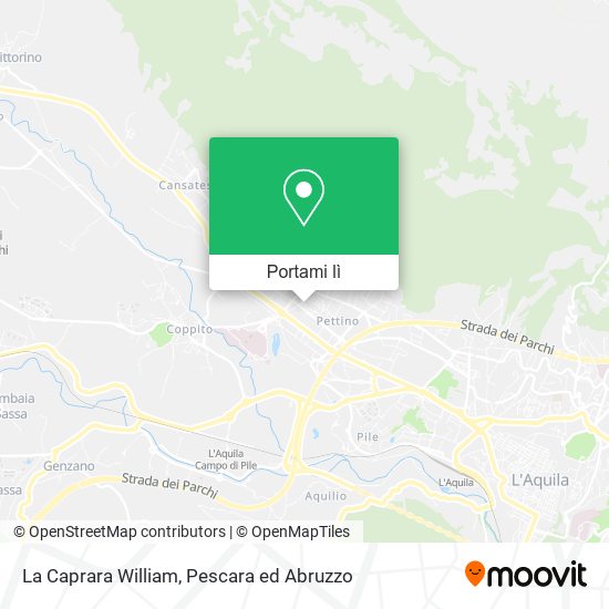 Mappa La Caprara William