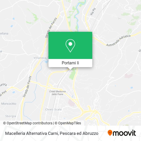 Mappa Macelleria Alternativa Carni