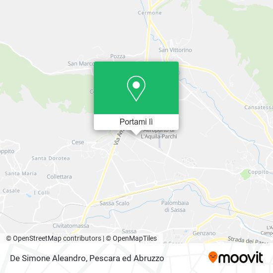 Mappa De Simone Aleandro
